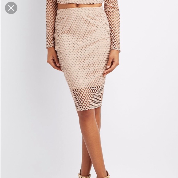 Laced Pencil Skirt (Fashion Nova) - Picture 4 of 4